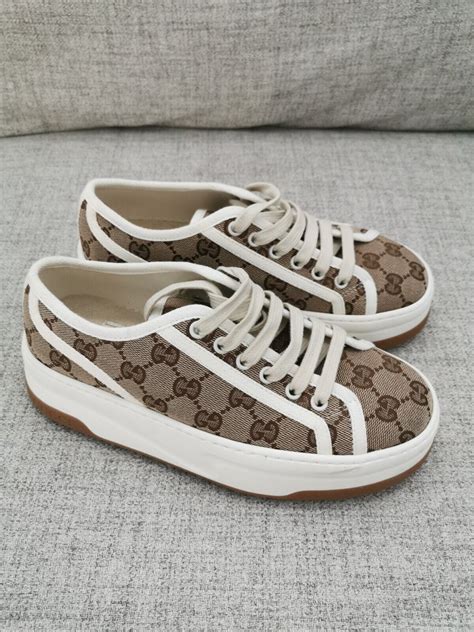 gucci 小白鞋|Women's GG Gucci .